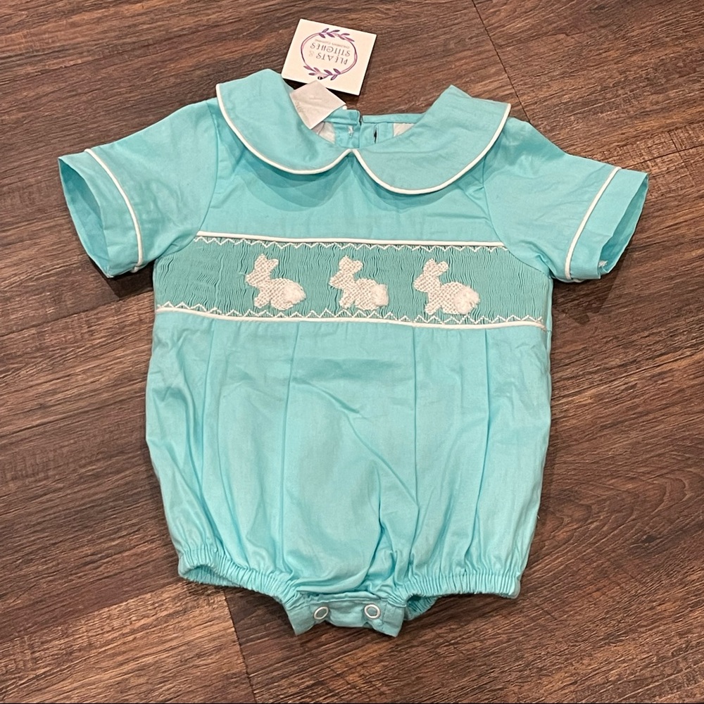 Smocked Easter Bubble Boys